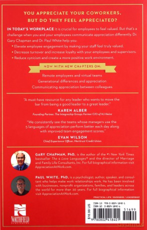 5 Languages of Appreciation in the Workplace, The: Empowering Organizations by Encouraging People - Gary Chapman [KSIĄŻKA]