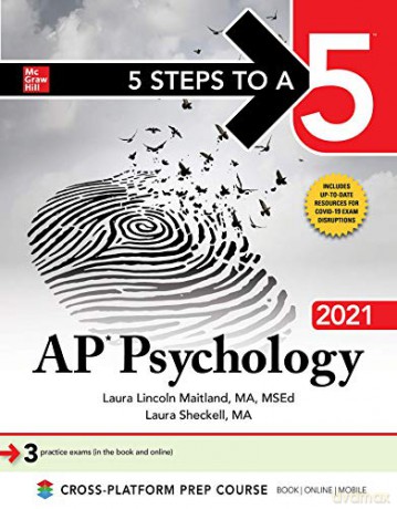 5 Steps to a 5: AP Psychology 2021 (TEST PREP) - Laura Lincoln Maitland [KSIĄŻKA]