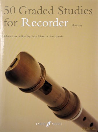50 Graded Studies for Recorder - Sally Adams [KSIĄŻKA]