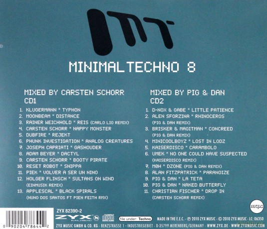 Minimal Techno Vol. 8 [2CD]