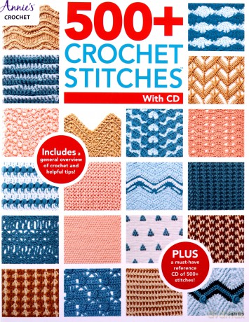 500+ Crochet Stitches with CD: Includes CD with Our Most Popular Stitch Books (Annies Crochet) - Annie's Crochet [KSIĄŻKA]