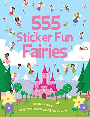 555 Fairies (555 Sticker Fun) - Imagine That [KSIĄŻKA]