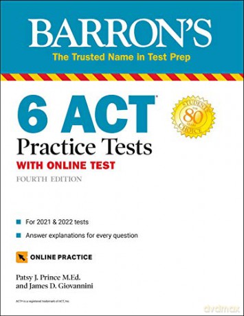 6 ACT Practice Tests with Online Test (Barron's Test Prep) - Patsy J. Prince M.Ed. [KSIĄŻKA]