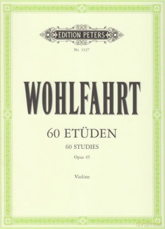 60 Studies Op.45 for Violin - Franz Wohlfahrt [KSIĄŻKA]