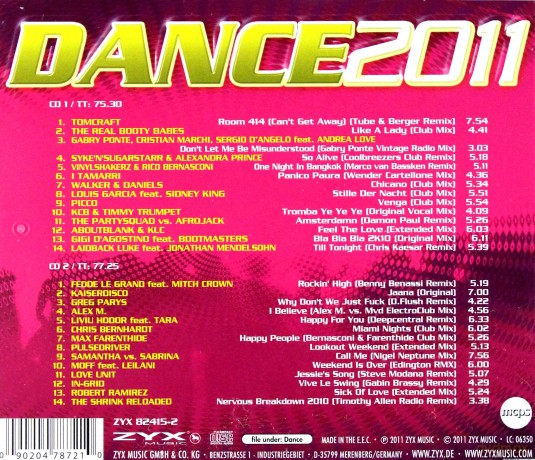 Dance 2011 [2CD]