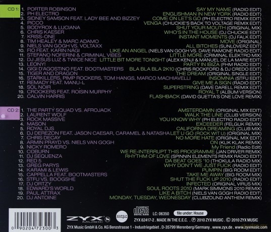Best Of Electro House [2CD]