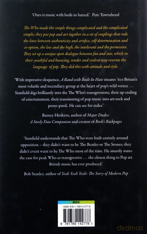 A Band with Built-In Hate: The Who from Pop Art to Punk - Peter Stanfield [KSIĄŻKA]
