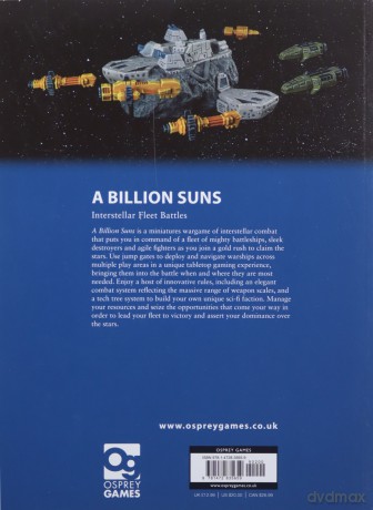 A Billion Suns: Interstellar Fleet Battles (Osprey Wargames) - Mike Hutchinson [KSIĄŻKA]