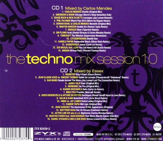 Techno Mix Session 1.0 [2CD]