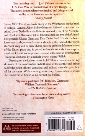 A Blaze of Glory: A Novel of the Battle of Shiloh (Civil War in the West): 1 - Jeff Shaara [KSIĄŻKA]