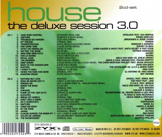 House: The Deluxe Session 3.0 [2CD]