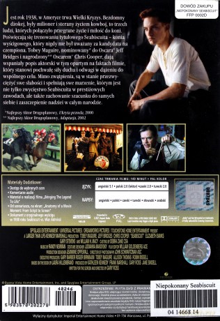 Niepokonany Seabiscuit [DVD]