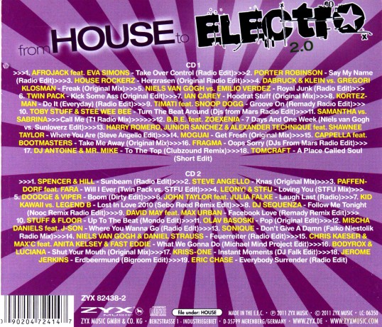 From House To Electro 2.0 [2CD]
