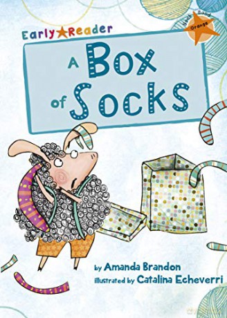 A Box of Socks: (Orange Early Reader) (Orange Band) - Amanda Brandon [KSIĄŻKA]