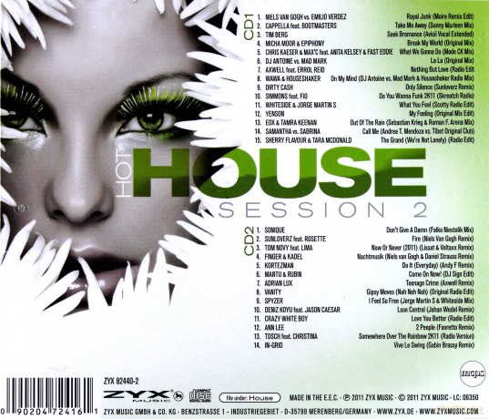 Hot House Session Vol. 2 [2CD]