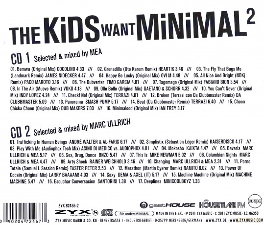 The Kids Want Minimal II [2CD]