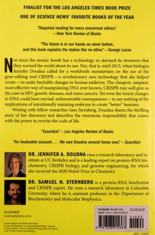 A Crack in Creation: Gene Editing and the Unthinkable Power to Control Evolution - Jennifer a. Doudna [KSIĄŻKA]