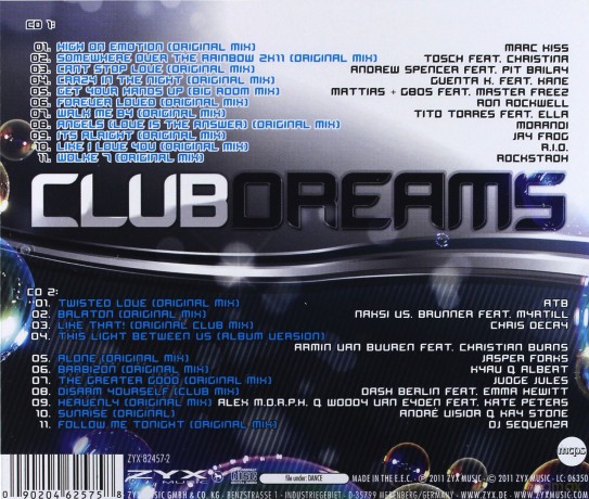 Clubdreams Vol. 1 [2CD]