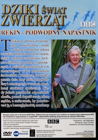Dziki Świat Zwierząt 15: Rekin - Podwodny Napastnik (BBC) [DVD]