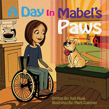 A Day in Mabel's Paws - Kati Hook [KSIĄŻKA]