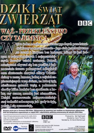Dziki Świat Zwierząt 13: Wąż - Przekleństwo Czy Tajemnica (BBC) [DVD]