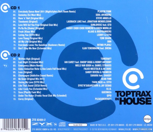 Toptrax In House [2CD]