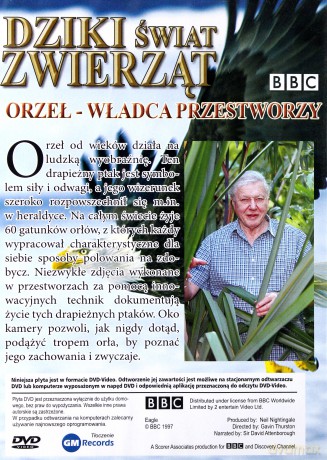 Dziki Świat Zwierząt 11: Orzeł - Władca Przestworzy (BBC) [DVD]