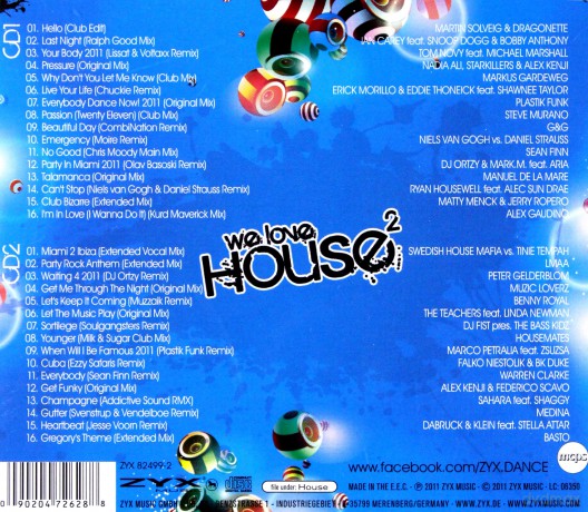 We Love House II [2CD]