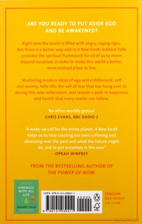 A New Earth: The Life-Changing Follow Up to The Power of Now. 'My No.1 Guru Will Always be Eckhart Tolle' Chris Evans - Eckhart Tolle [KSIĄŻKA]
