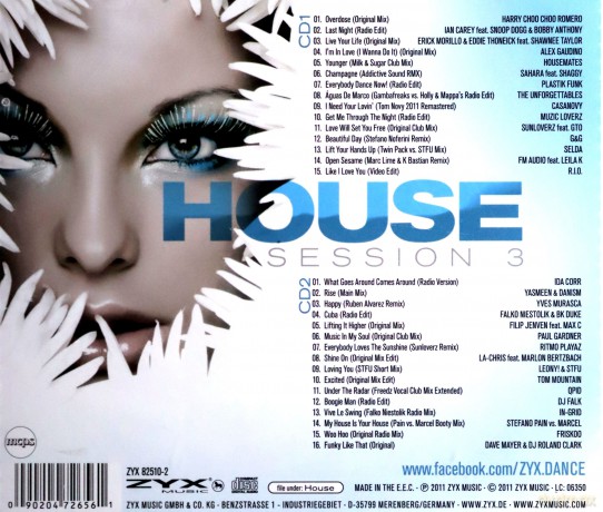 Hot House Session Vol. 3 [2CD]