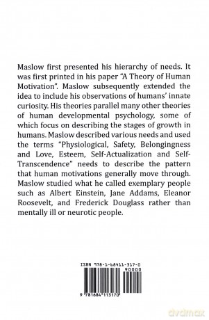 A Theory of Human Motivation - Abraham H. Maslow [KSIĄŻKA]