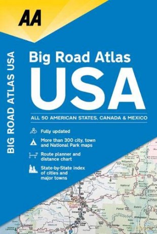 AA Big Road Atlas USA (AA Road Atlas) [KSIĄŻKA]