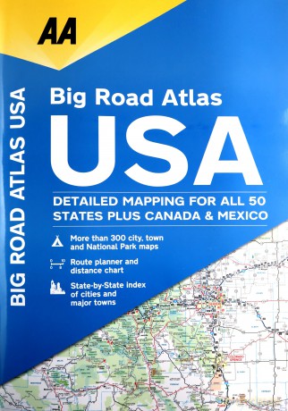 AA Big Road Atlas USA (AA Road Atlas) [KSIĄŻKA]
