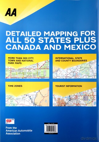 AA Big Road Atlas USA (AA Road Atlas) [KSIĄŻKA]