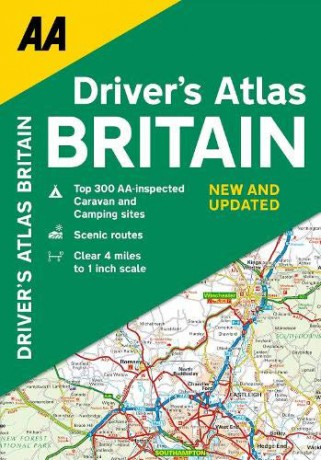 AA Drivers Atlas Britain Flexi Bound (AA Road Atlas Britain) [KSIĄŻKA]