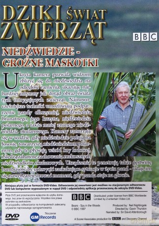 Dziki Świat Zwierząt 10: Niedźwiedzie - Groźne Maskotki (BBC) [DVD]