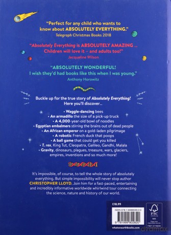 Absolutely Everything!: A History of Earth, Dinosaurs, Rulers, Robots and Other Things Too Numerous to Mention: 1 - Christopher Lloyd [KSIĄŻKA]