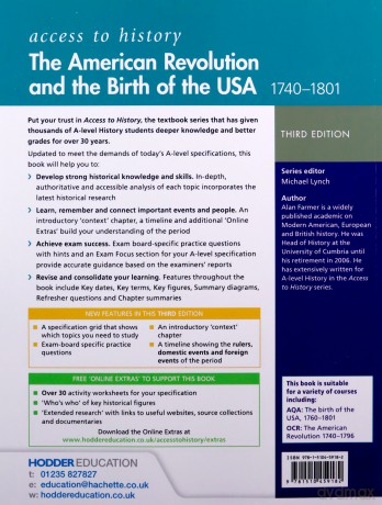 Access to History: The American Revolution and the Birth of the USA 1740-1801, Third Edition - Vivienne Sanders [KSIĄŻKA]