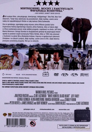 Biały myśliwy, czarne serce [DVD]