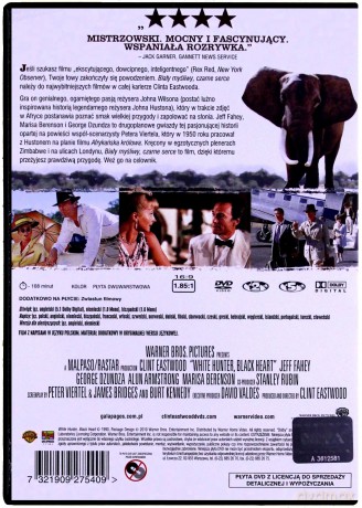 Biały myśliwy, czarne serce [DVD]