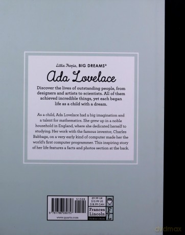 Ada Lovelace: 10 (Little People, Big Dreams) - Isabel Sanchez Vegara [KSIĄŻKA]
