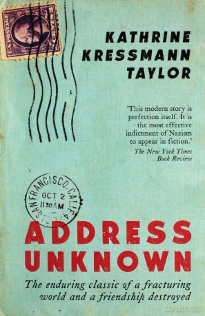 Address Unknown - Kathrine Kressmann Taylor [KSIĄŻKA]