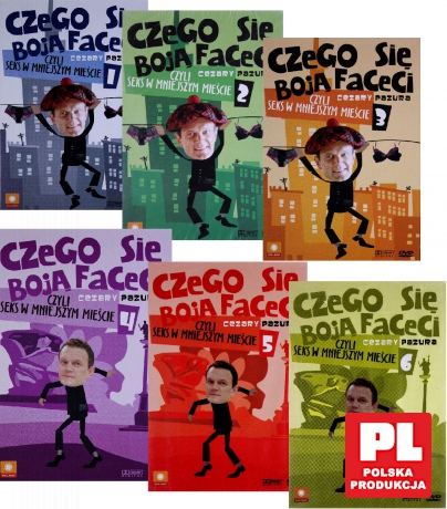 Czego się boją faceci, czyli seks w mniejszym mieście Pakiet [6DVD]