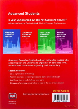 Advanced Everyday English: Book 2 in the Everyday English Advanced Vocabulary series - Steven Collins [KSIĄŻKA]