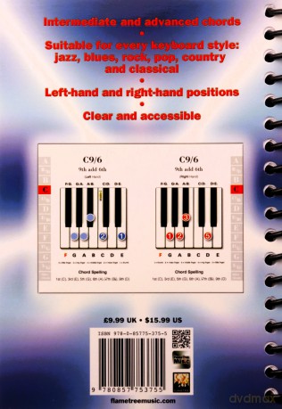 Advanced Piano Chords: Easy to Use, Easy to Carry, One Chord on Every Page - Jake Jackson [KSIĄŻKA]