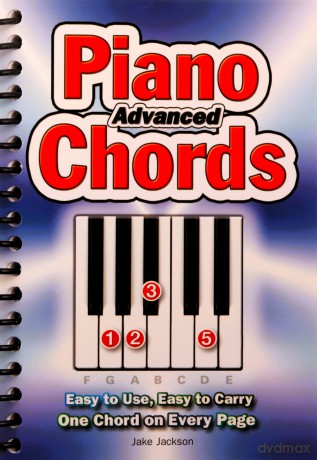 Advanced Piano Chords: Easy to Use, Easy to Carry, One Chord on Every Page - Jake Jackson [KSIĄŻKA]