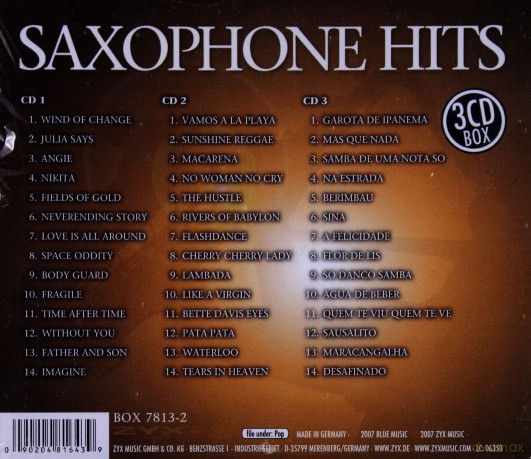 Saxophone Hits [3CD]