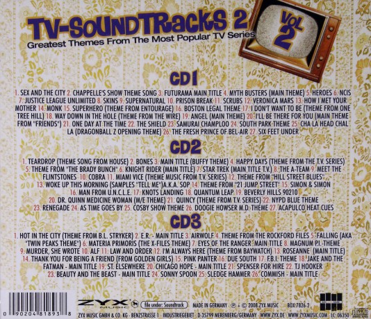 TV Soundtracks Vol.2 [3CD]
