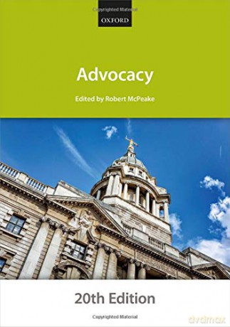 Advocacy (Bar Manuals) - The City Law School [KSIĄŻKA]