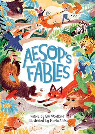 Aesop's Fables, Retold by Elli Woollard - Elli Woollard [KSIĄŻKA]